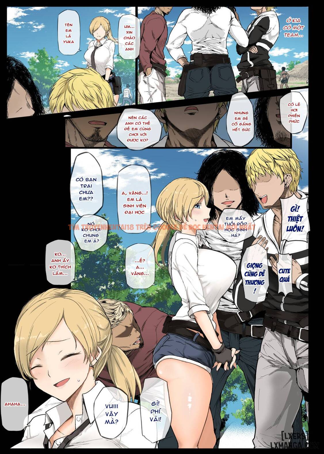 Trang truyện 2 trong truyện tranh Geneki Joshidaisei To, Iyarashii Donkatsu - One Shot - hentai24h.pro