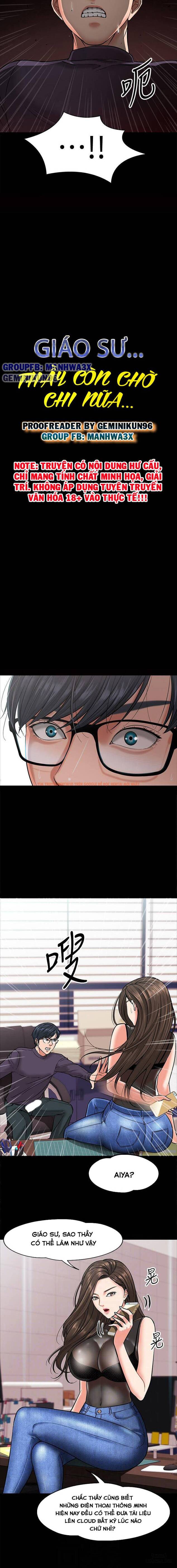 Trang truyện 1 trong truyện tranh Giáo Sư, Thầy Còn Chờ Chi Nữa… - Chap 5 - lxmanga.org