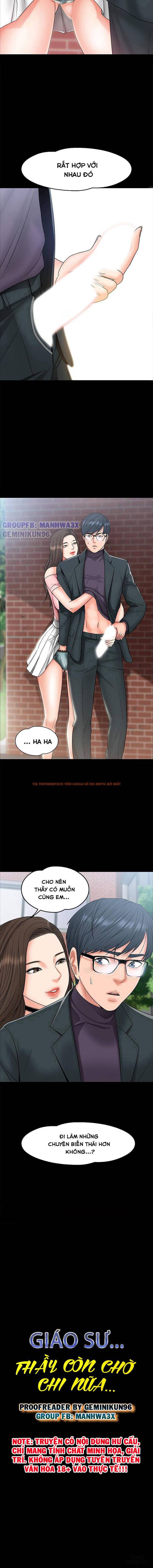 Trang truyện 1 trong truyện tranh Giáo Sư, Thầy Còn Chờ Chi Nữa… - Chap 8 - lxmanga.org