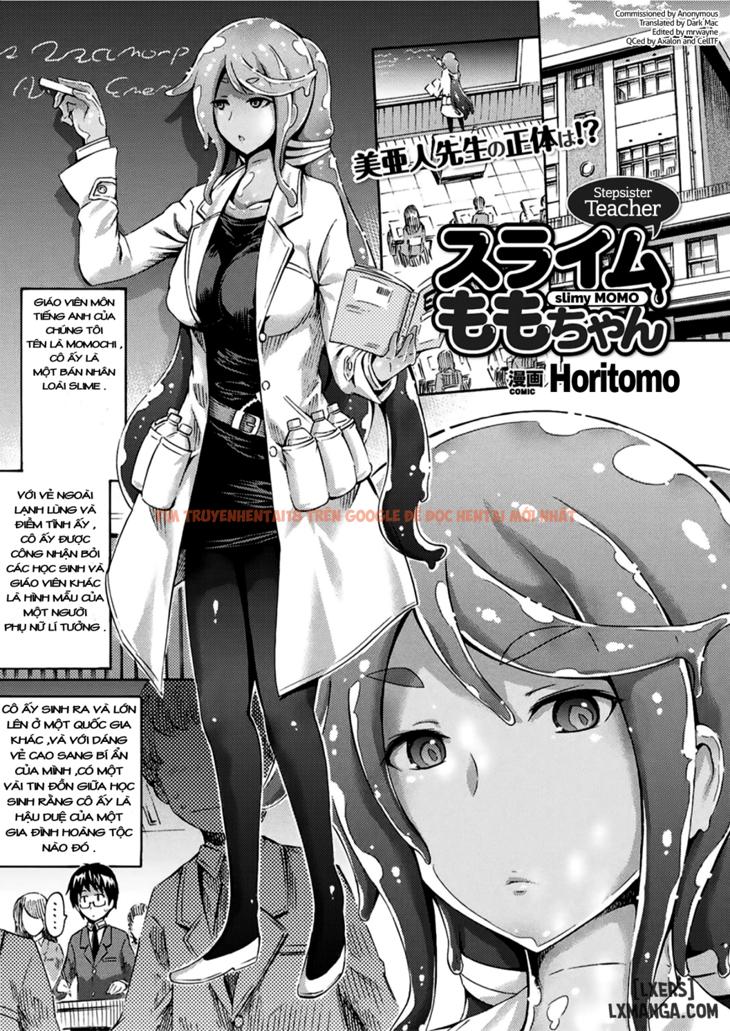 Xem ảnh Gimai Sensei Slime Momo-chan - One Shot - 0 - HentaiTruyen.fun
