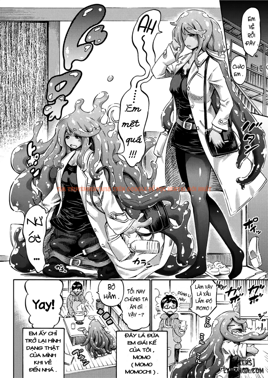 Xem ảnh Gimai Sensei Slime Momo-chan - One Shot - 1 - HentaiTruyen.fun