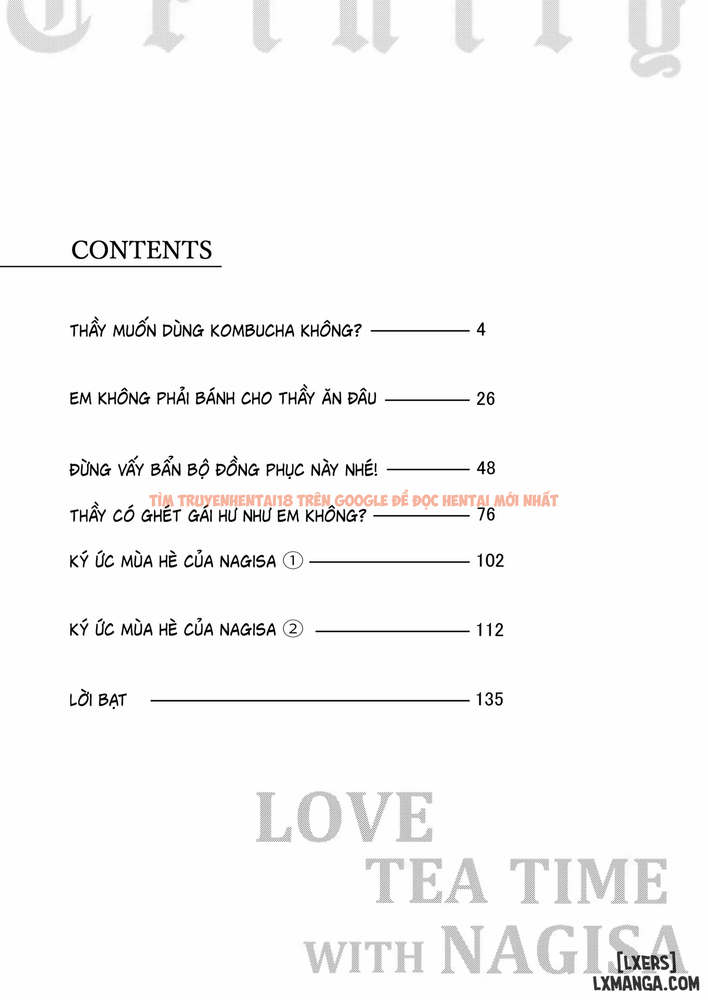 Xem ảnh page_003 trong truyện hentai Giờ Trà Tình Yêu Cùng Nagisa - Mục lục - hentaitvn.net