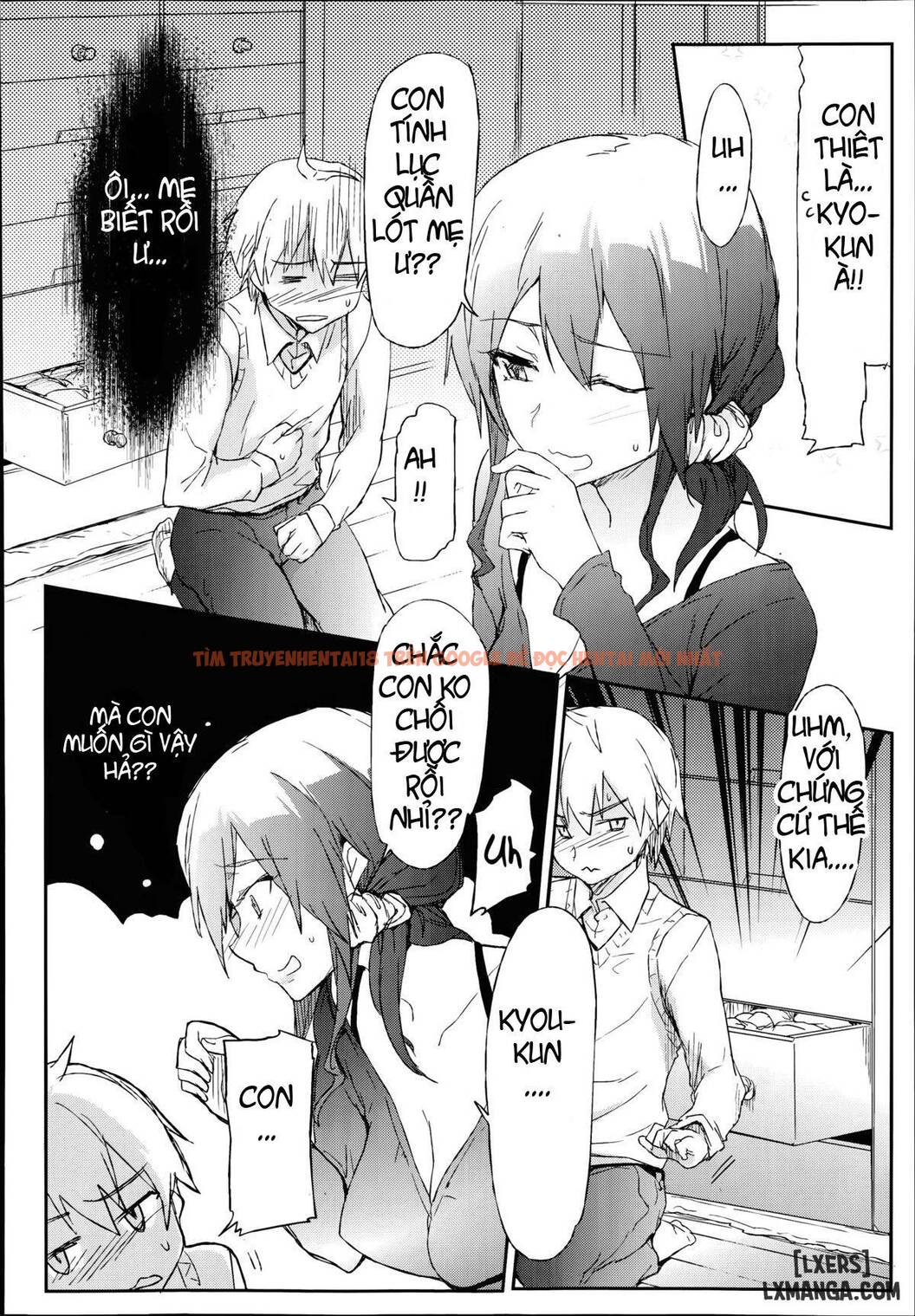 Xem ảnh 7 trong truyện hentai Giri No Hahaoya Ga Ero Sugiru Ken - One Shot - hentaitvn.net