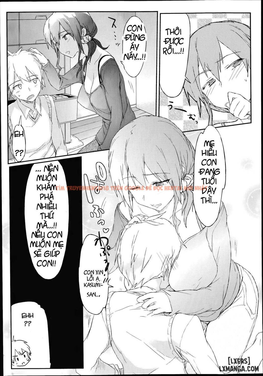 Xem ảnh 8 trong truyện hentai Giri No Hahaoya Ga Ero Sugiru Ken - One Shot - hentaitvn.net