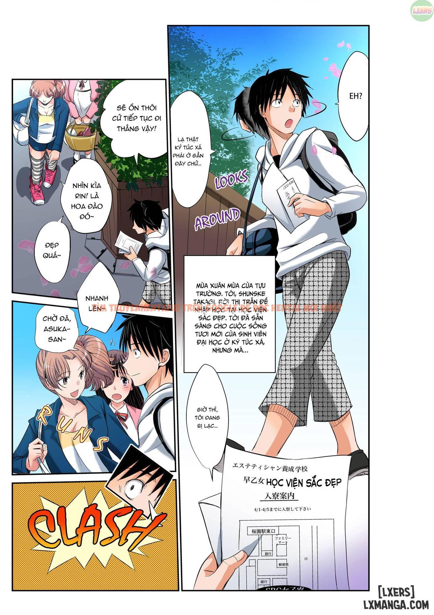 Xem ảnh 1 trong truyện hentai Girls Dorm Harem - Chapter 1 - hentaitvn.net