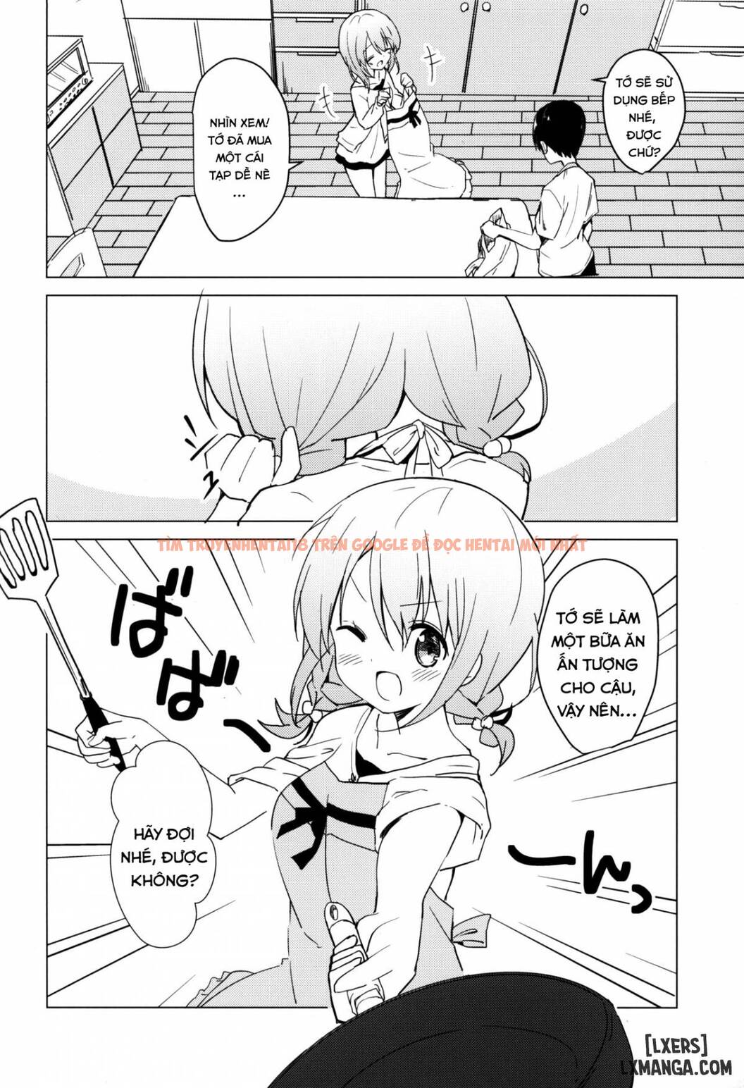 Xem ảnh 4 trong truyện hentai Gochuumon Wa Kokoa To Apron Desu Ka - One Shot - hentaitvn.net