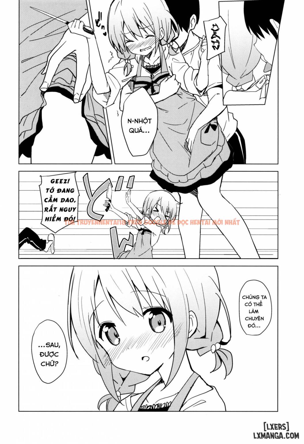 Xem ảnh 6 trong truyện hentai Gochuumon Wa Kokoa To Apron Desu Ka - One Shot - hentaitvn.net