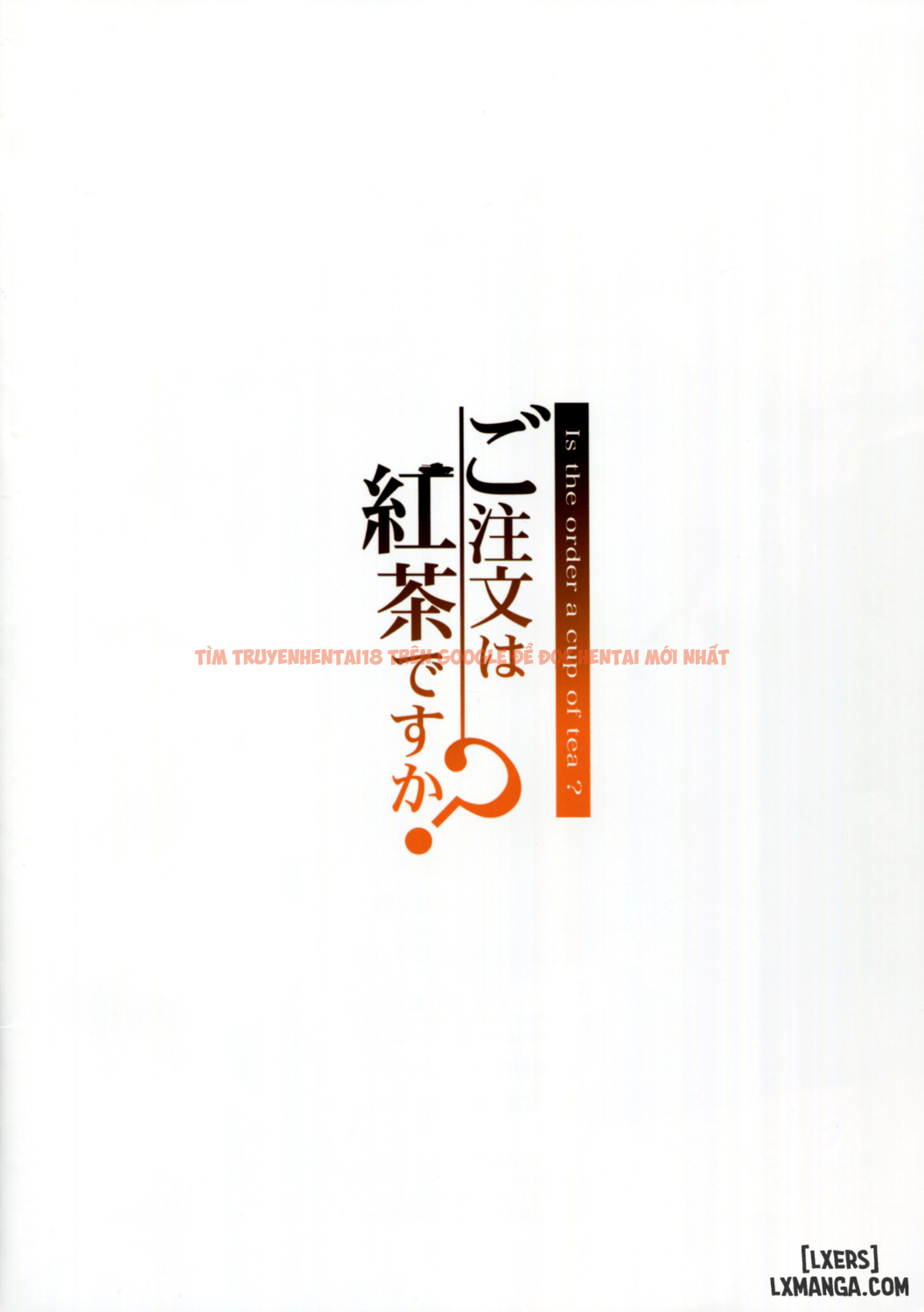 Xem ảnh 1 trong truyện hentai Gochuumon Wa Koucha Desu Ka - One Shot - hentaitvn.net