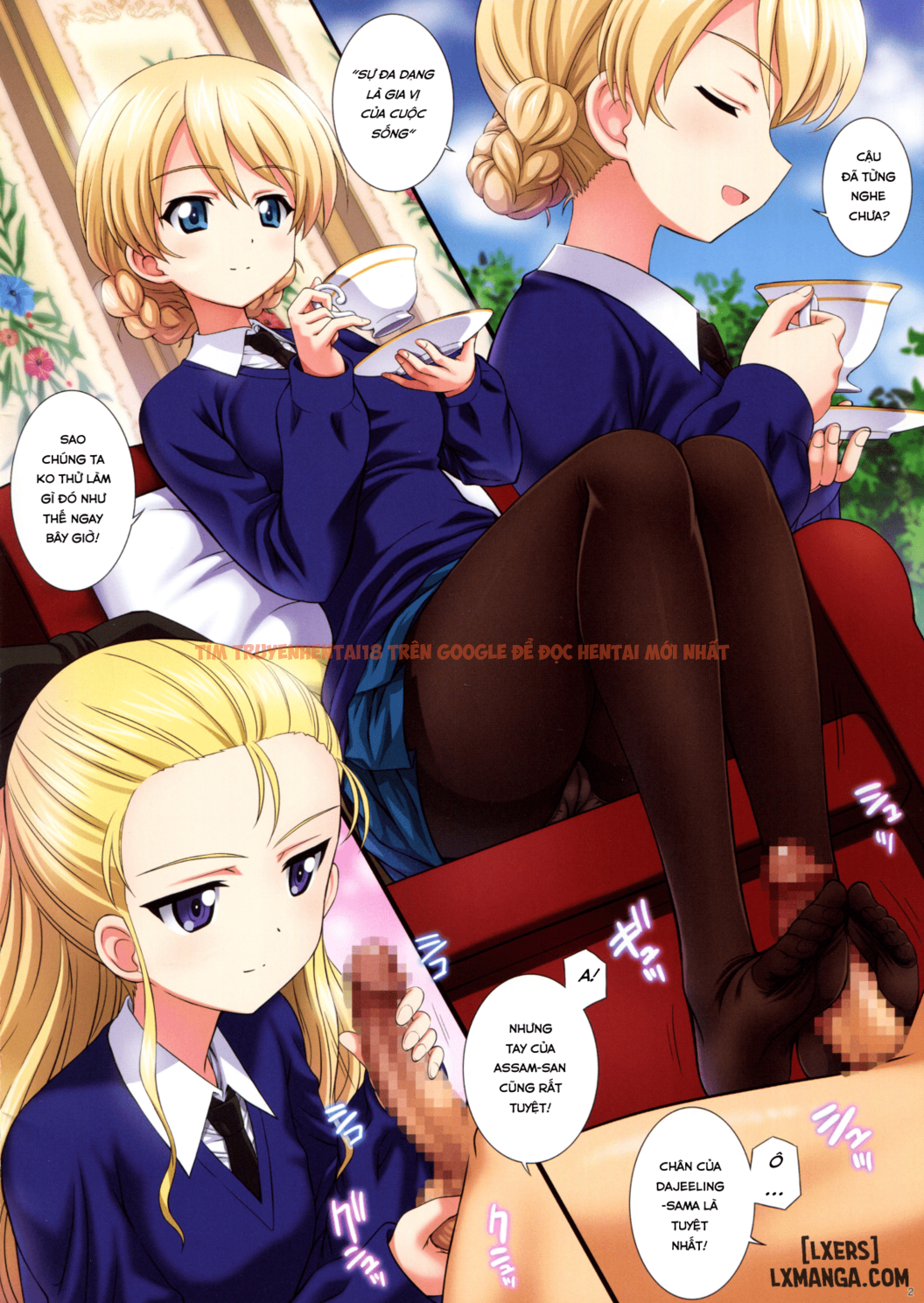 Xem ảnh 2 trong truyện hentai Gochuumon Wa Koucha Desu Ka - One Shot - hentaitvn.net
