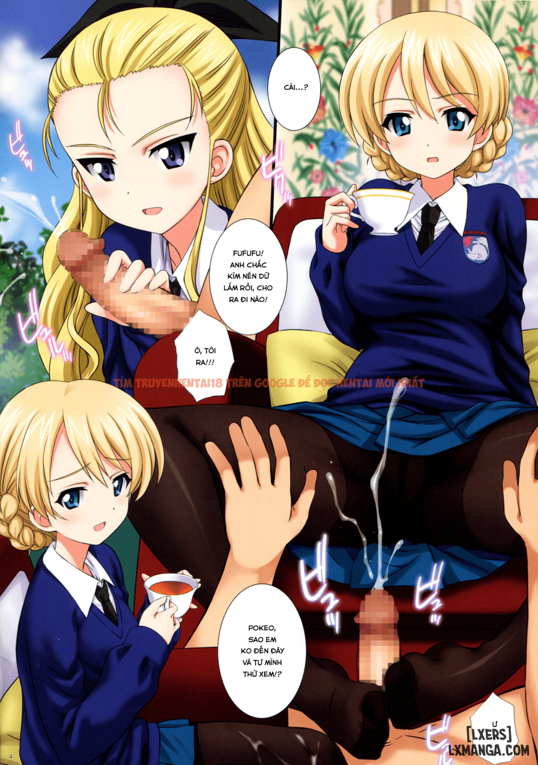 Xem ảnh 4 trong truyện hentai Gochuumon Wa Koucha Desu Ka - One Shot - hentaitvn.net