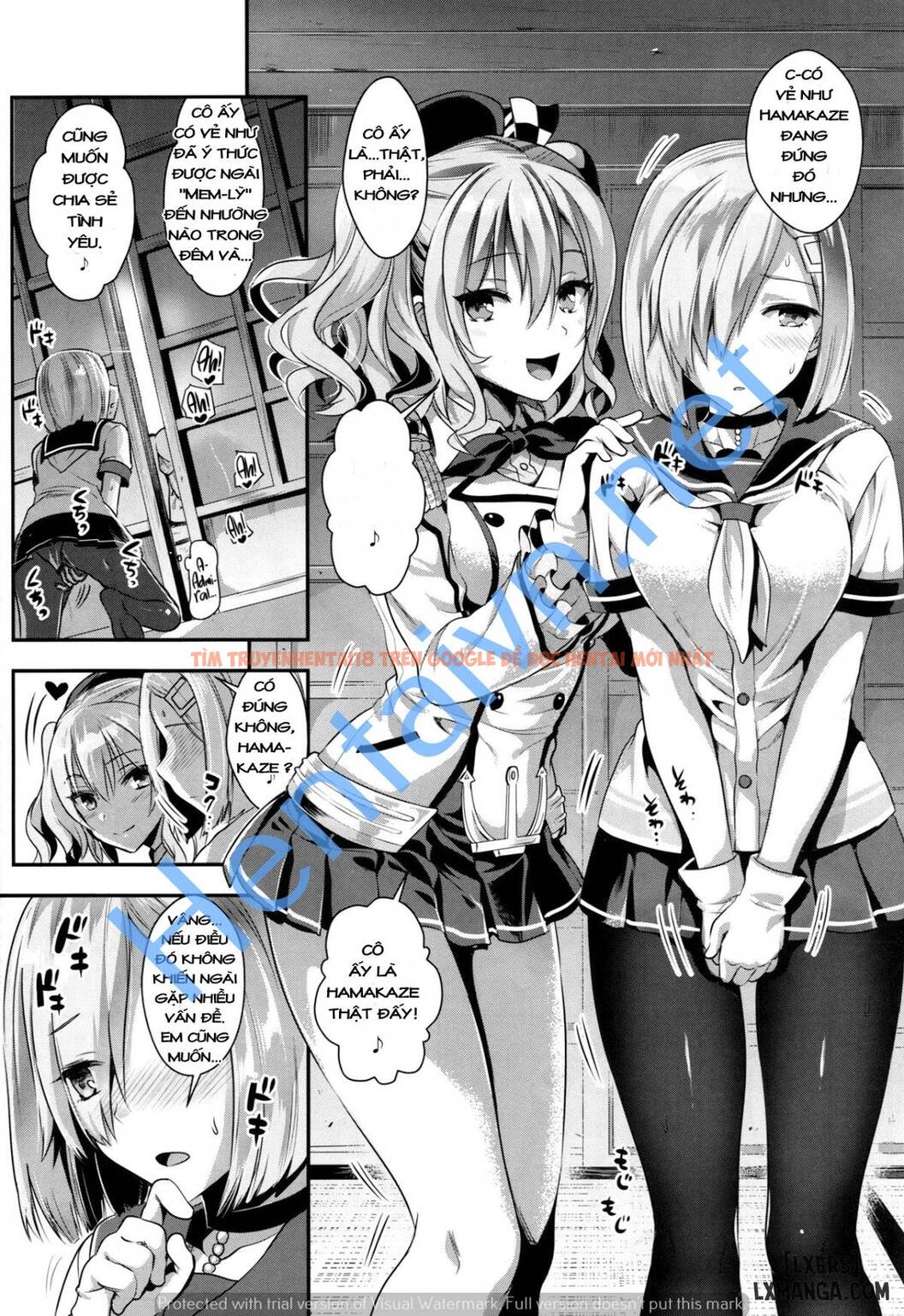 Xem ảnh 2 trong truyện hentai Gohoushi Tantou No Kashima To Hamakaze Desu - One Shot - hentaitvn.net