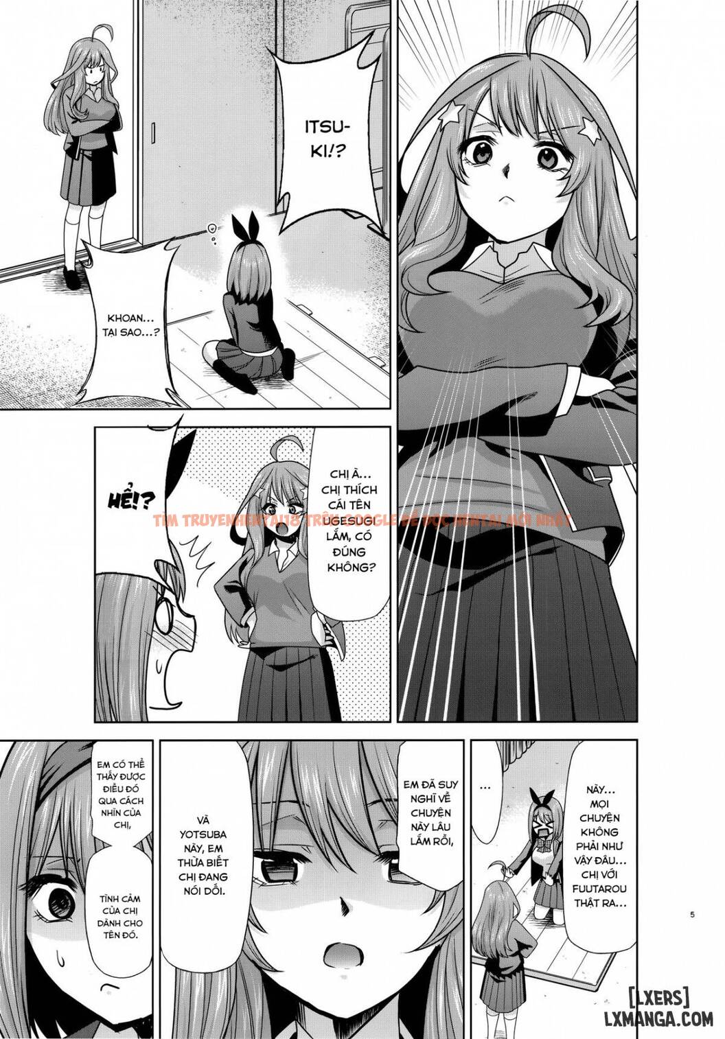 Trang truyện 3 trong truyện tranh Gotoubun No Seidorei Side-b - One Shot - lxmanga.org