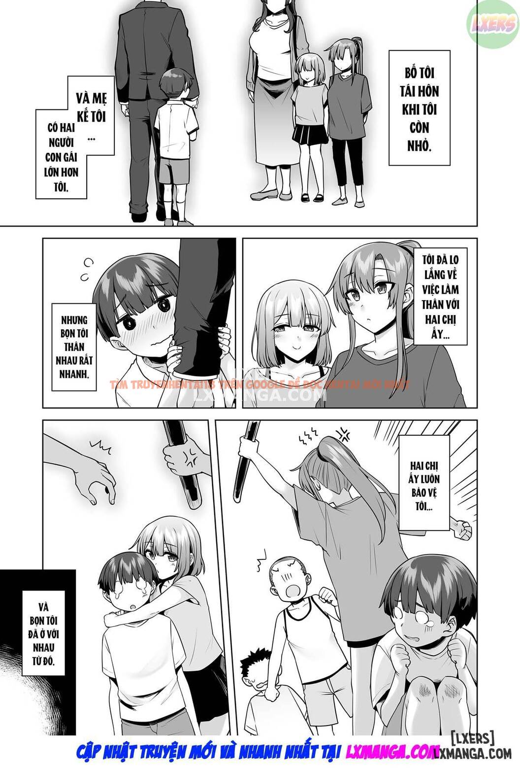 Trang truyện 4 trong truyện tranh Lớn Lên Cùng Chị Em - One Shot - hentai24h.pro