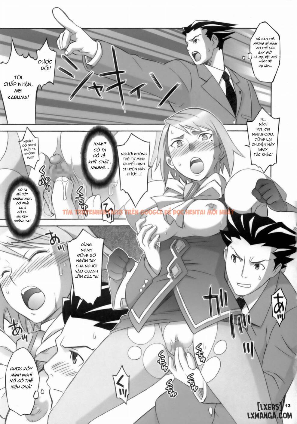 Trang truyện 11 trong truyện tranh Gyakuten Shainban - One Shot - hentai24h.pro