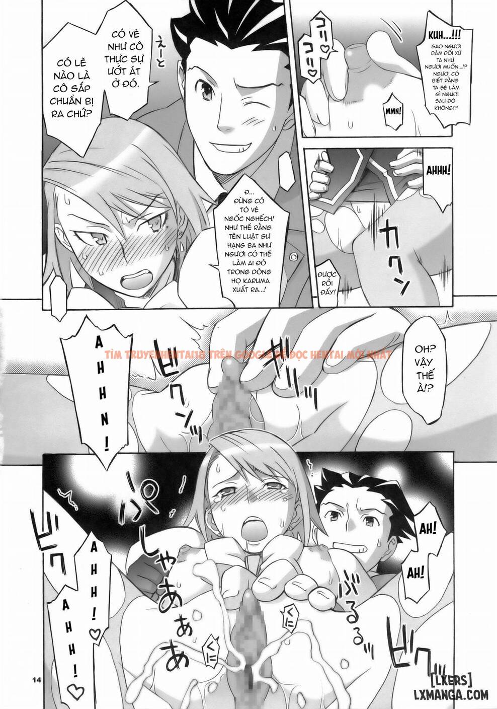 Trang truyện 12 trong truyện tranh Gyakuten Shainban - One Shot - hentai24h.pro