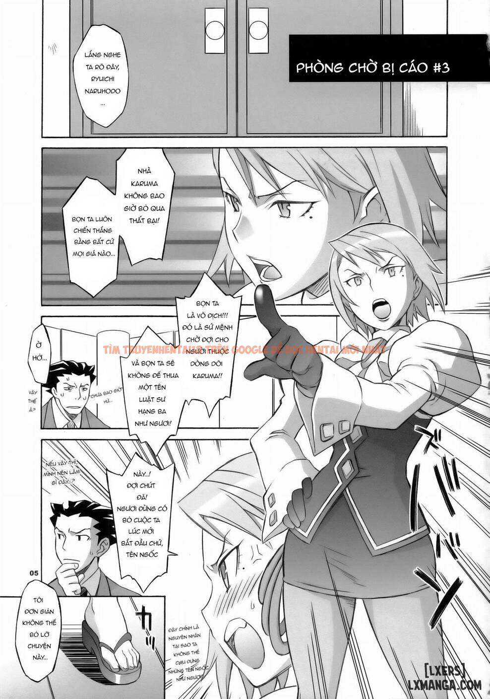 Trang truyện 3 trong truyện tranh Gyakuten Shainban - One Shot - hentai24h.pro