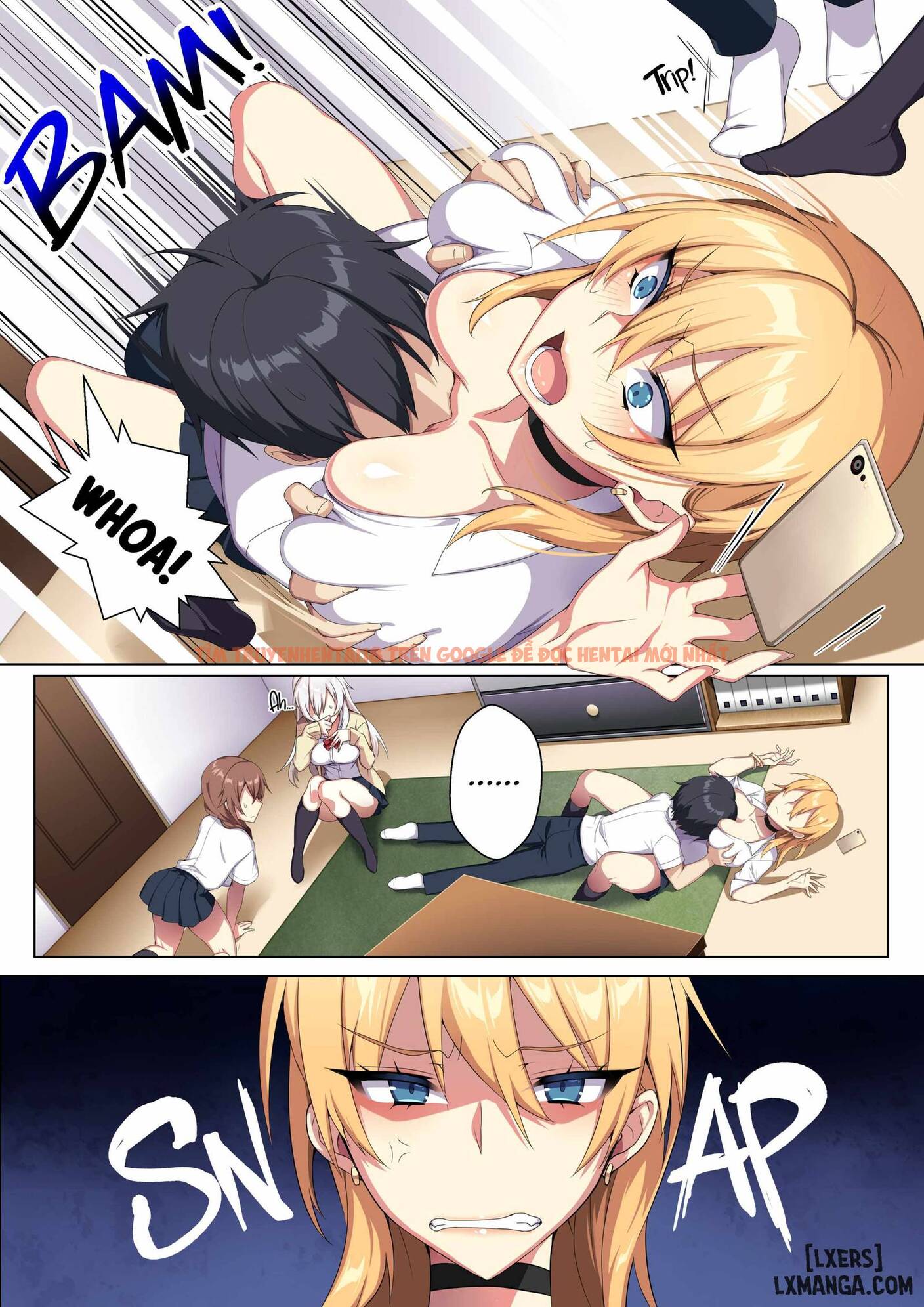 Trang truyện 8 trong truyện tranh Hentai Học Sinh Họp Nhóm Với 3 Cô Bạn Chung Lớp - One Shot - www.truyentvn.net
