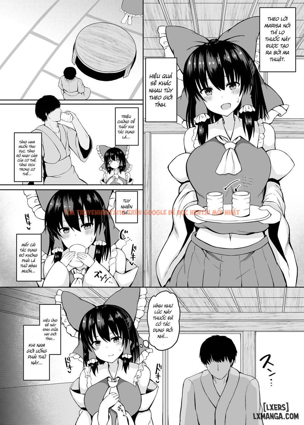 Xem ảnh 4 trong truyện hentai H Ga Shitai Reimu-san Ni Biyaku O Morareru Hanashi - One Shot - hentaitvn.net