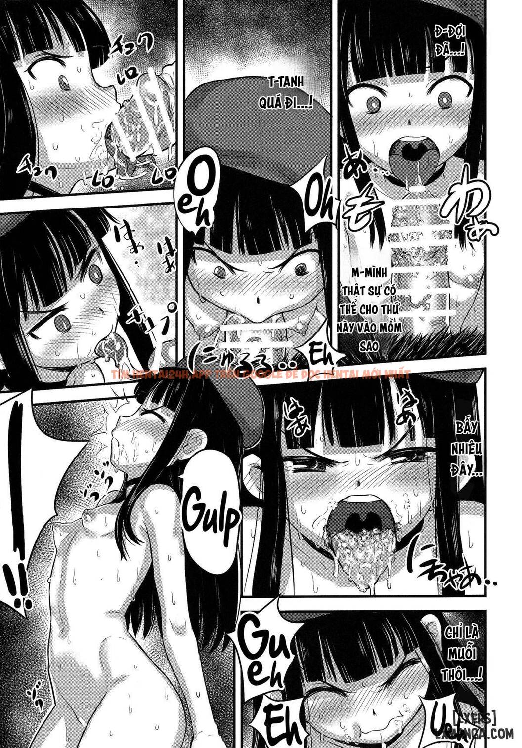 Xem ảnh Hadakahime Honoka 2 Misemono Tanetsuke Saru Koubi - One Shot - 14 - TruyenVN.APP