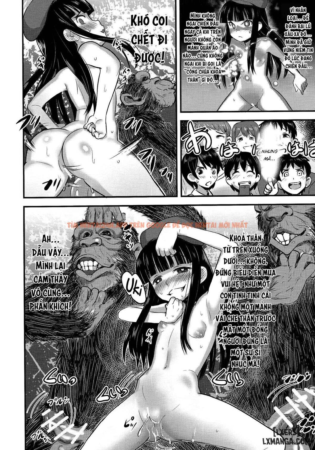 Xem ảnh Hadakahime Honoka 2 Misemono Tanetsuke Saru Koubi - One Shot - 25 - TruyenVN.APP
