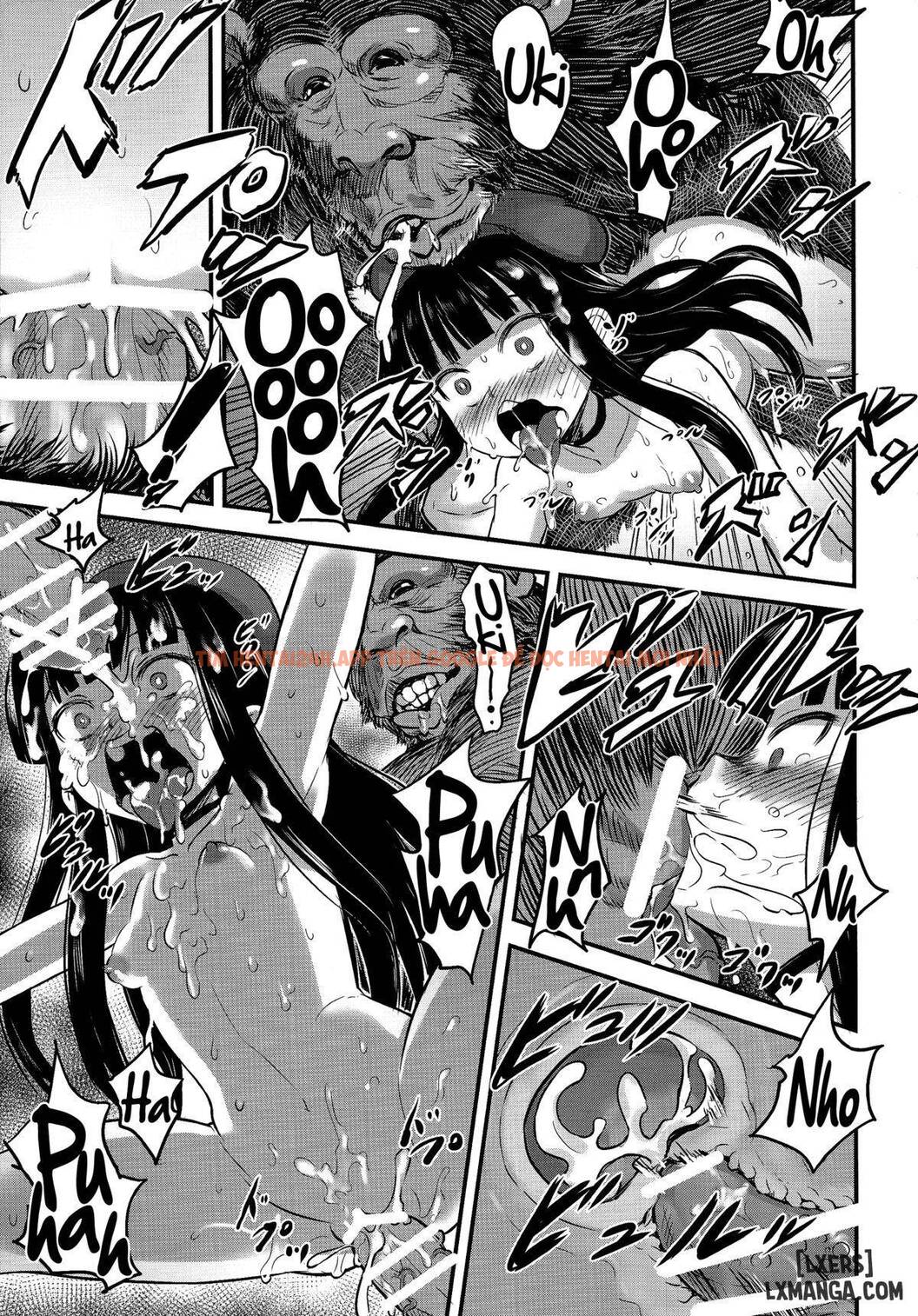 Xem ảnh Hadakahime Honoka 2 Misemono Tanetsuke Saru Koubi - One Shot - 28 - TruyenVN.APP