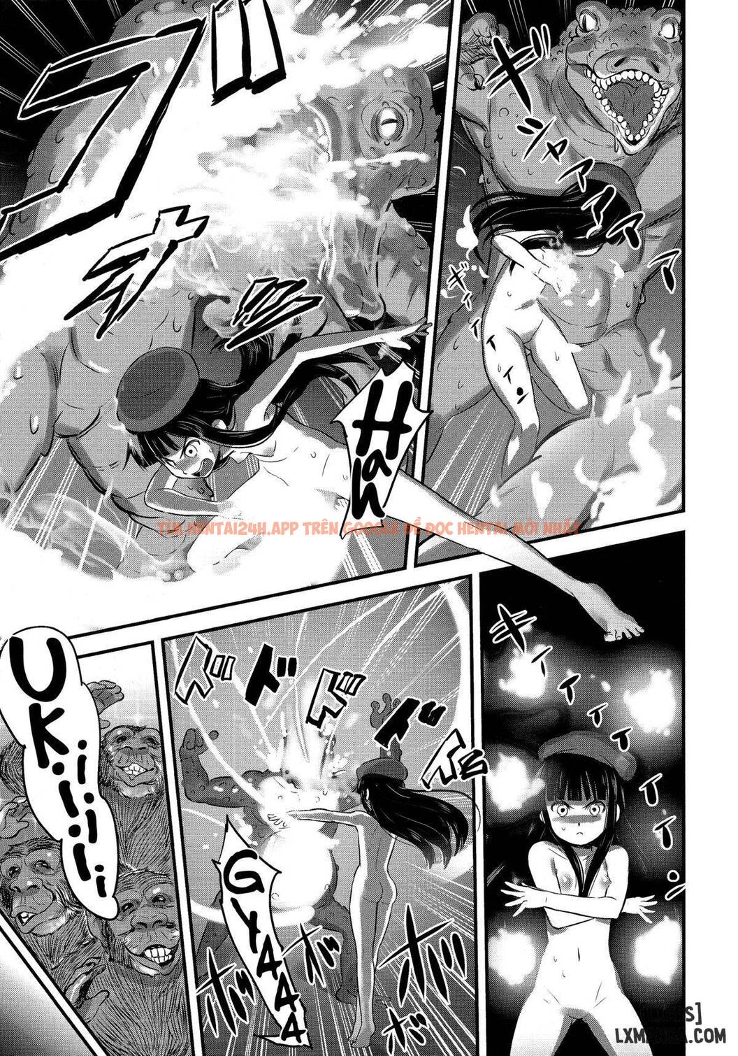Xem ảnh Hadakahime Honoka 2 Misemono Tanetsuke Saru Koubi - One Shot - 35 - TruyenVN.APP