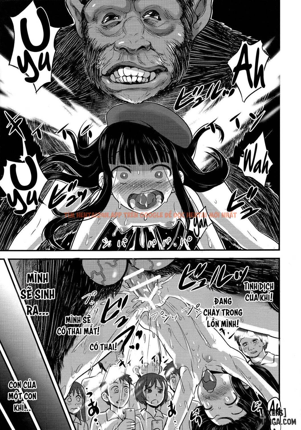 Xem ảnh Hadakahime Honoka 2 Misemono Tanetsuke Saru Koubi - One Shot - 51 - TruyenVN.APP
