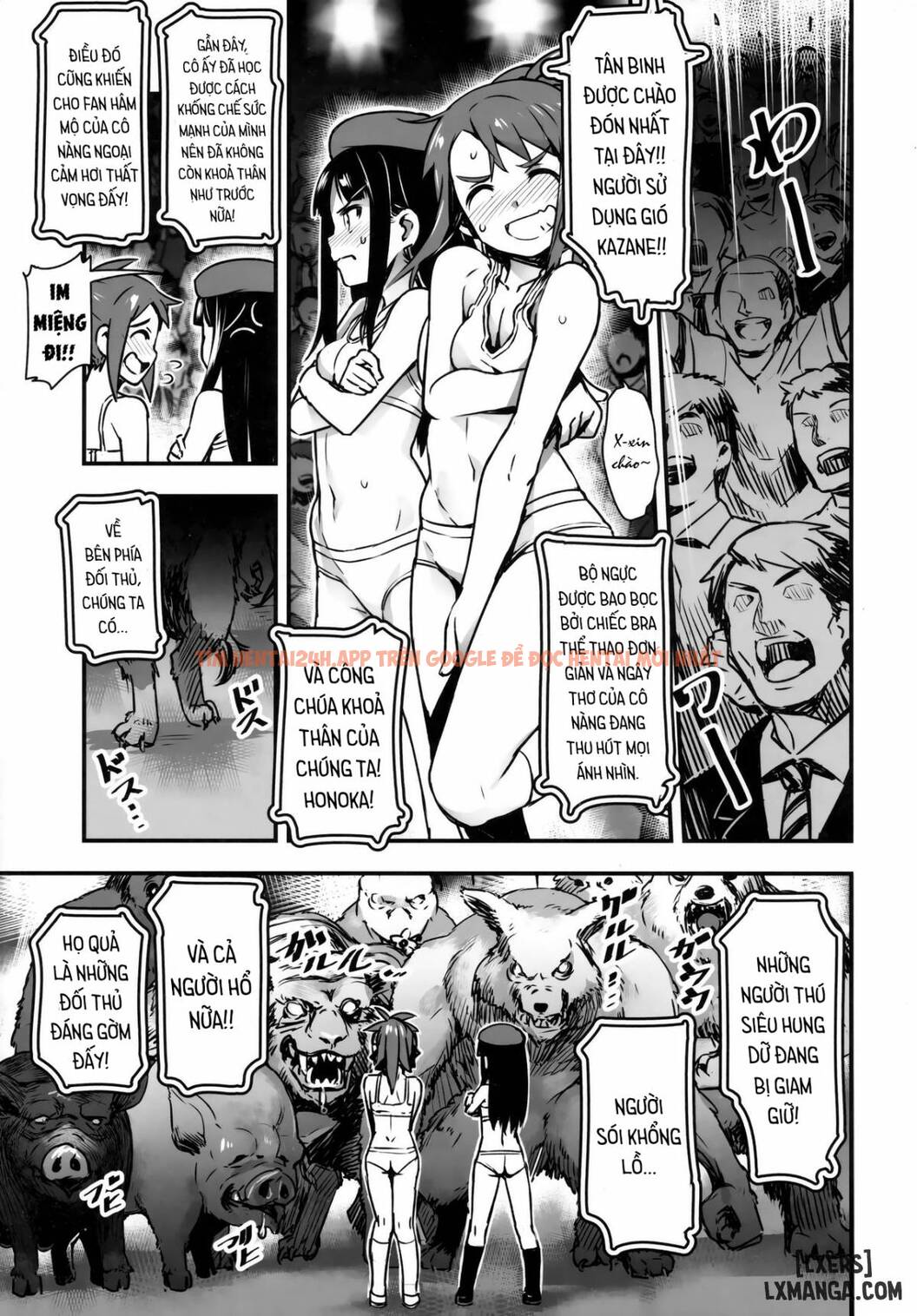 Xem ảnh Hadakahime Honoka San Kyodai Osubuta Vs Chounouryoku Shoujo! - One Shot - 11 - TruyenVN.APP