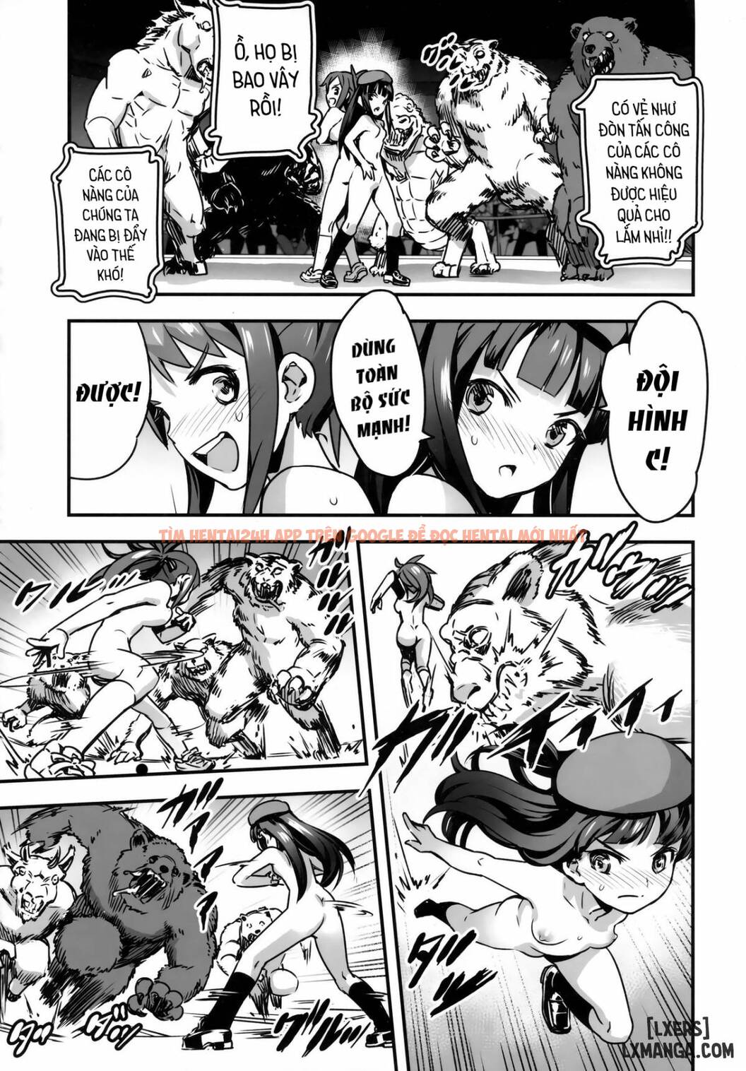 Xem ảnh Hadakahime Honoka San Kyodai Osubuta Vs Chounouryoku Shoujo! - One Shot - 19 - TruyenVN.APP