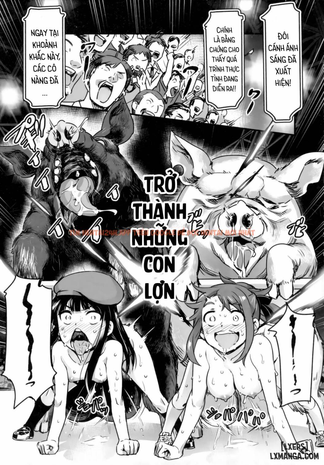 Xem ảnh Hadakahime Honoka San Kyodai Osubuta Vs Chounouryoku Shoujo! - One Shot - 48 - TruyenVN.APP