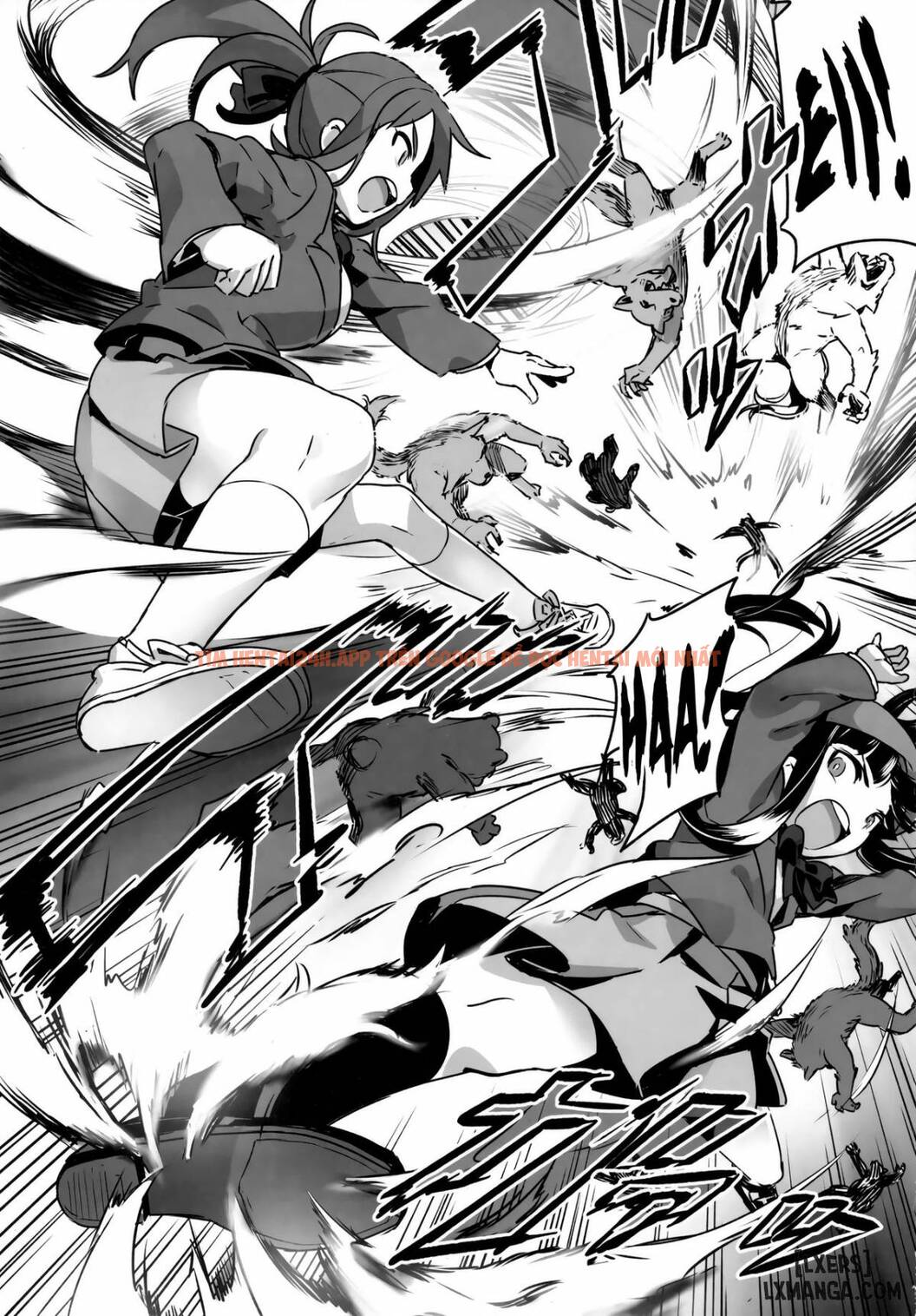 Xem ảnh Hadakahime Honoka San Kyodai Osubuta Vs Chounouryoku Shoujo! - One Shot - 6 - TruyenVN.APP