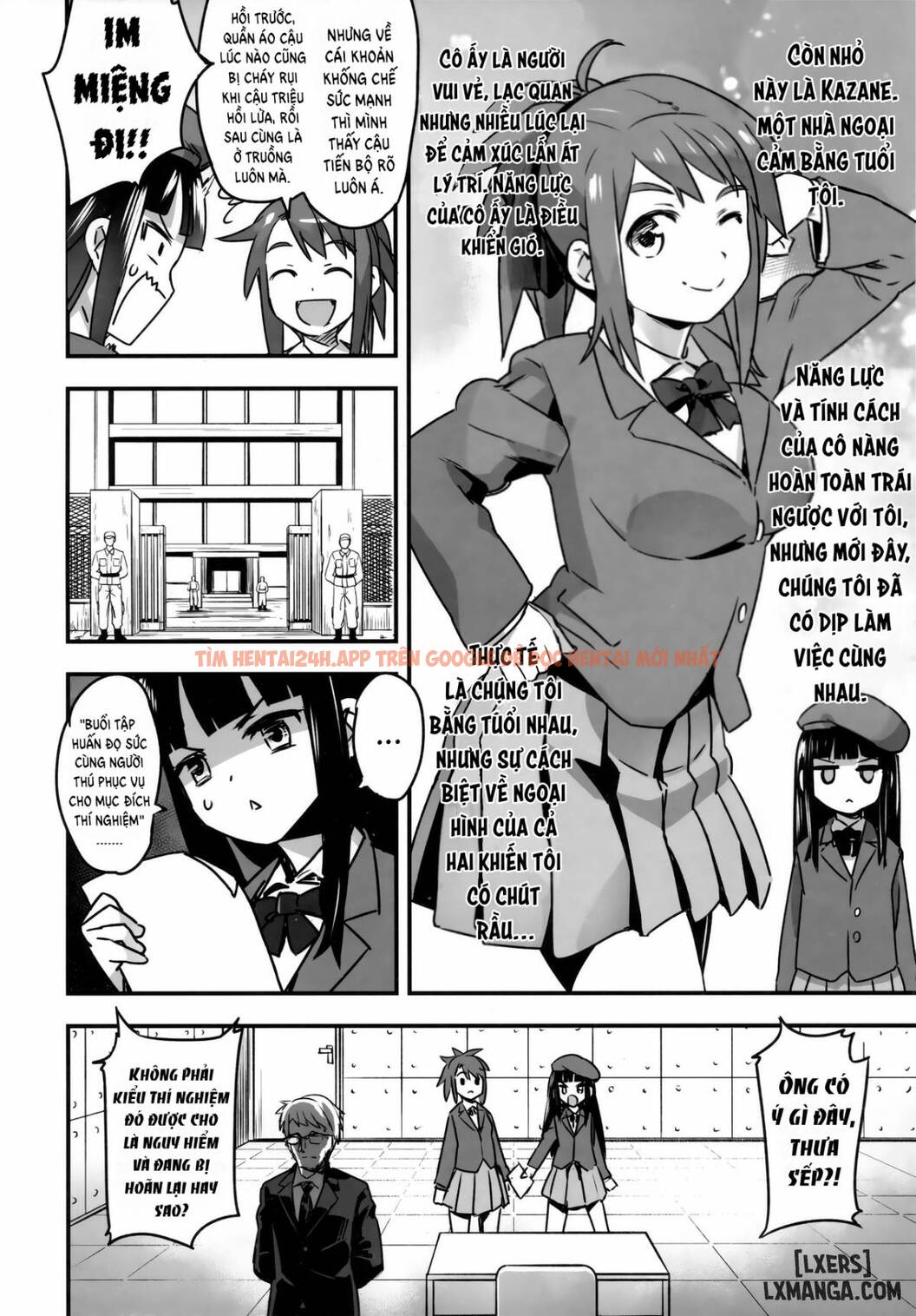 Xem ảnh Hadakahime Honoka San Kyodai Osubuta Vs Chounouryoku Shoujo! - One Shot - 8 - TruyenVN.APP