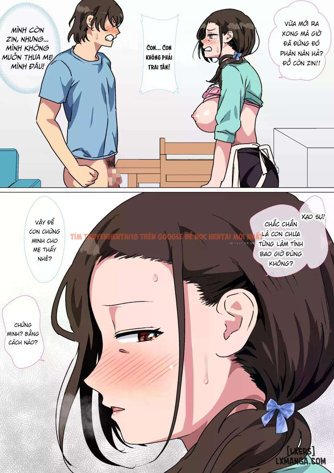 Xem ảnh Haha Ga Ecchi Na Chouhatsu Shite Kita Node Gaman Dekizu Ni Hangeki Shimashita - One Shot - page_030 - Truyenhentaiz.net