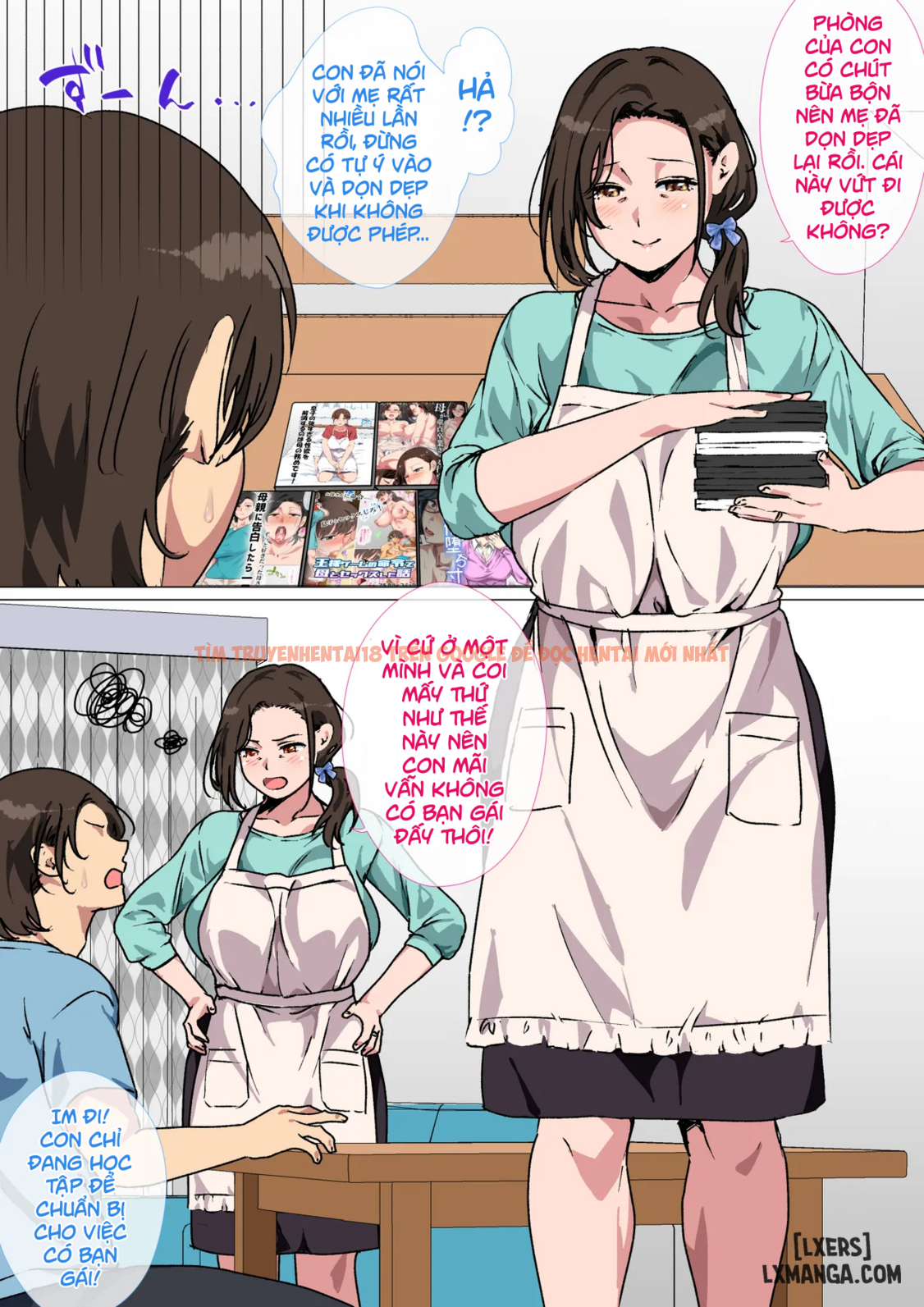 Trang truyện page_003 trong truyện tranh Haha Ga Ecchi Na Chouhatsushitekita No De Gaman Dekizu Ni Hangekishimashita - One Shot - truyenhentai18.net