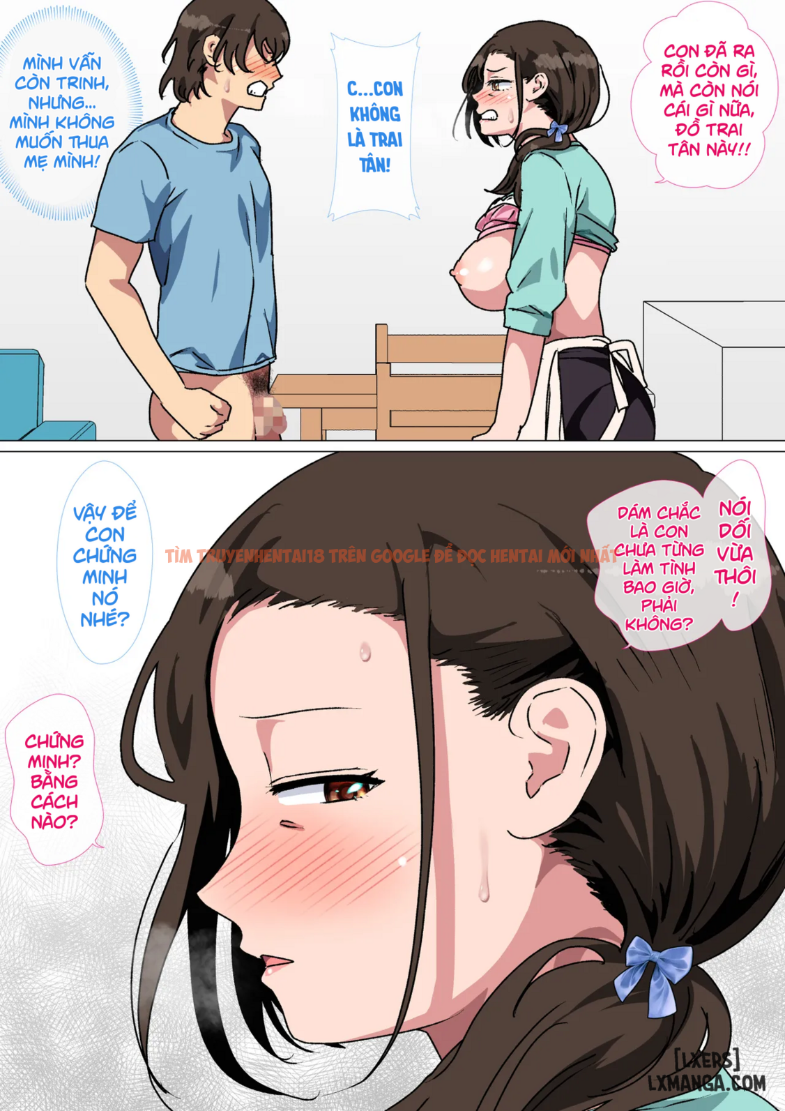 Trang truyện page_031 trong truyện tranh Haha Ga Ecchi Na Chouhatsushitekita No De Gaman Dekizu Ni Hangekishimashita - One Shot - truyenhentai18.net