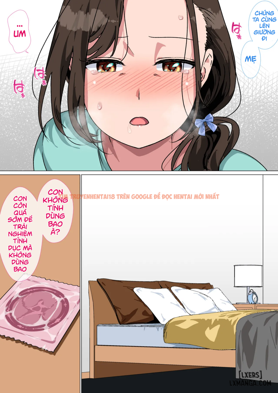 Trang truyện page_046 trong truyện tranh Haha Ga Ecchi Na Chouhatsushitekita No De Gaman Dekizu Ni Hangekishimashita - One Shot - truyenhentai18.net