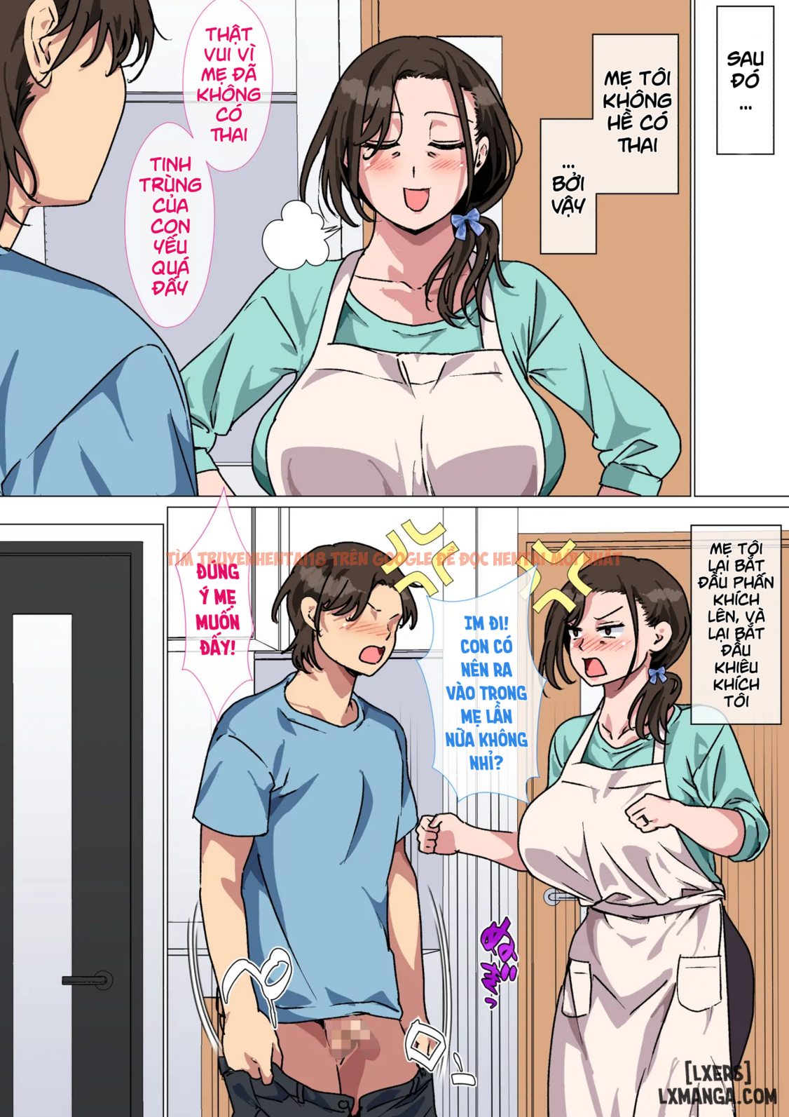 Trang truyện page_058 trong truyện tranh Haha Ga Ecchi Na Chouhatsushitekita No De Gaman Dekizu Ni Hangekishimashita - One Shot - truyenhentai18.net