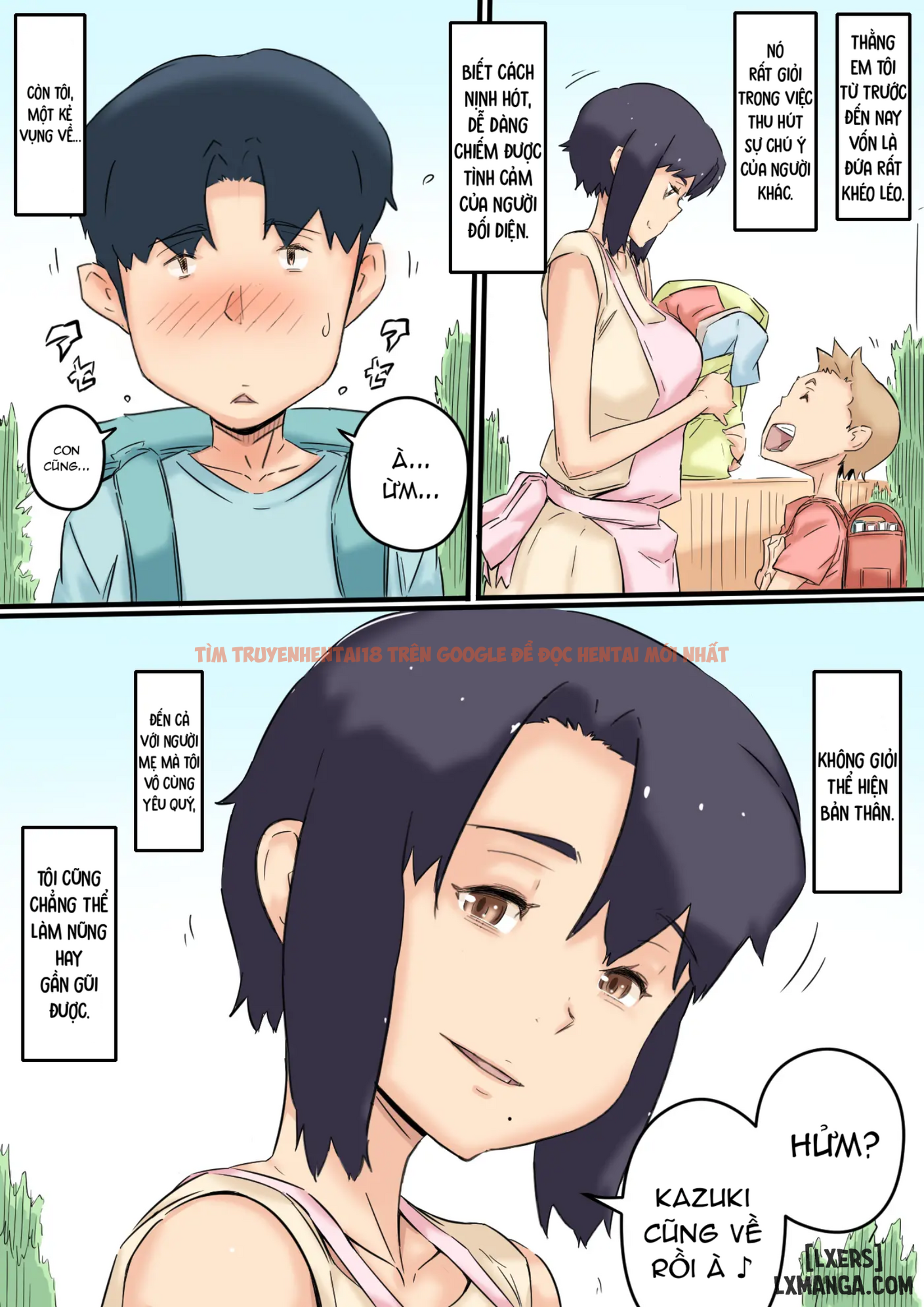 Trang truyện 2 68ab38ffed078 trong truyện tranh Haha Wa Otouto To Yatte Iru - One Shot - www.lxmanga.org