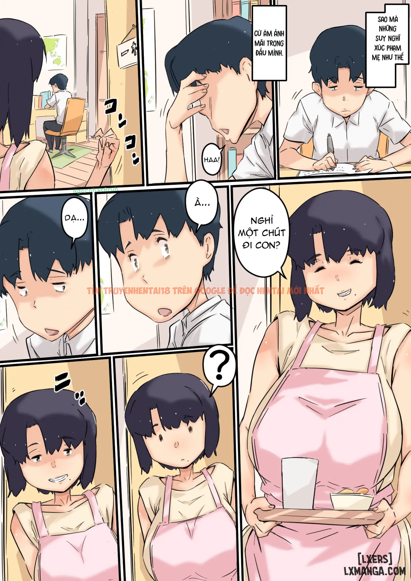 Trang truyện 8 68ab38ffed078 trong truyện tranh Haha Wa Otouto To Yatte Iru - One Shot - www.lxmanga.org