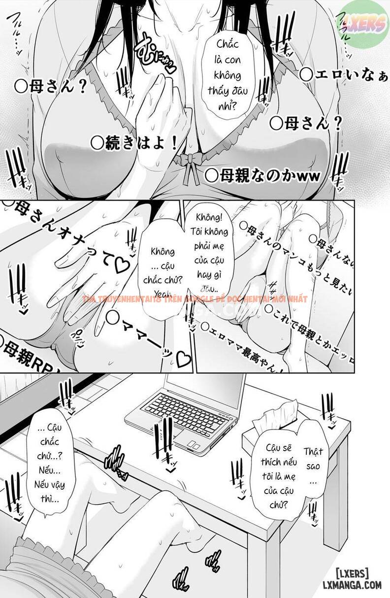 Xem ảnh 11 trong truyện hentai Haha Wa Yoru Ni Saku Single Mother No Haishin Kiroku - One Shot - hentaitvn.net