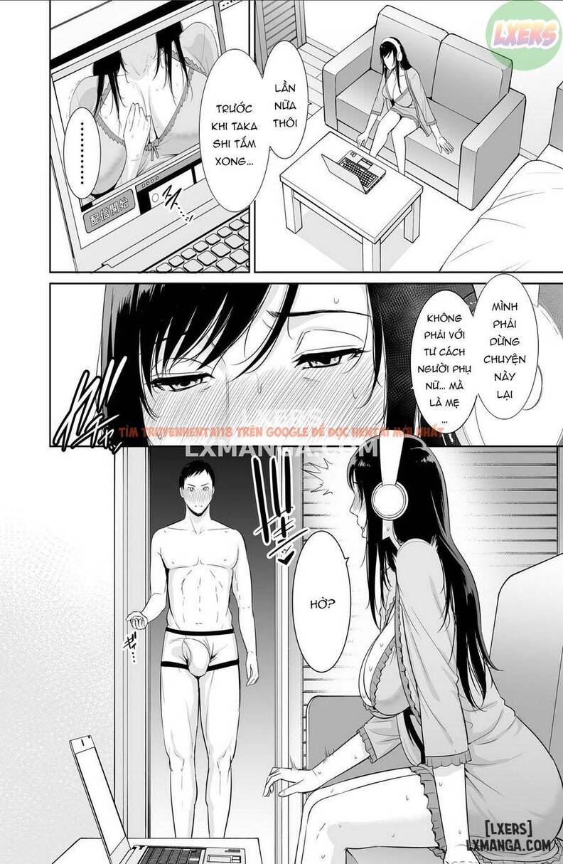 Xem ảnh 24 trong truyện hentai Haha Wa Yoru Ni Saku Single Mother No Haishin Kiroku - One Shot - hentaitvn.net
