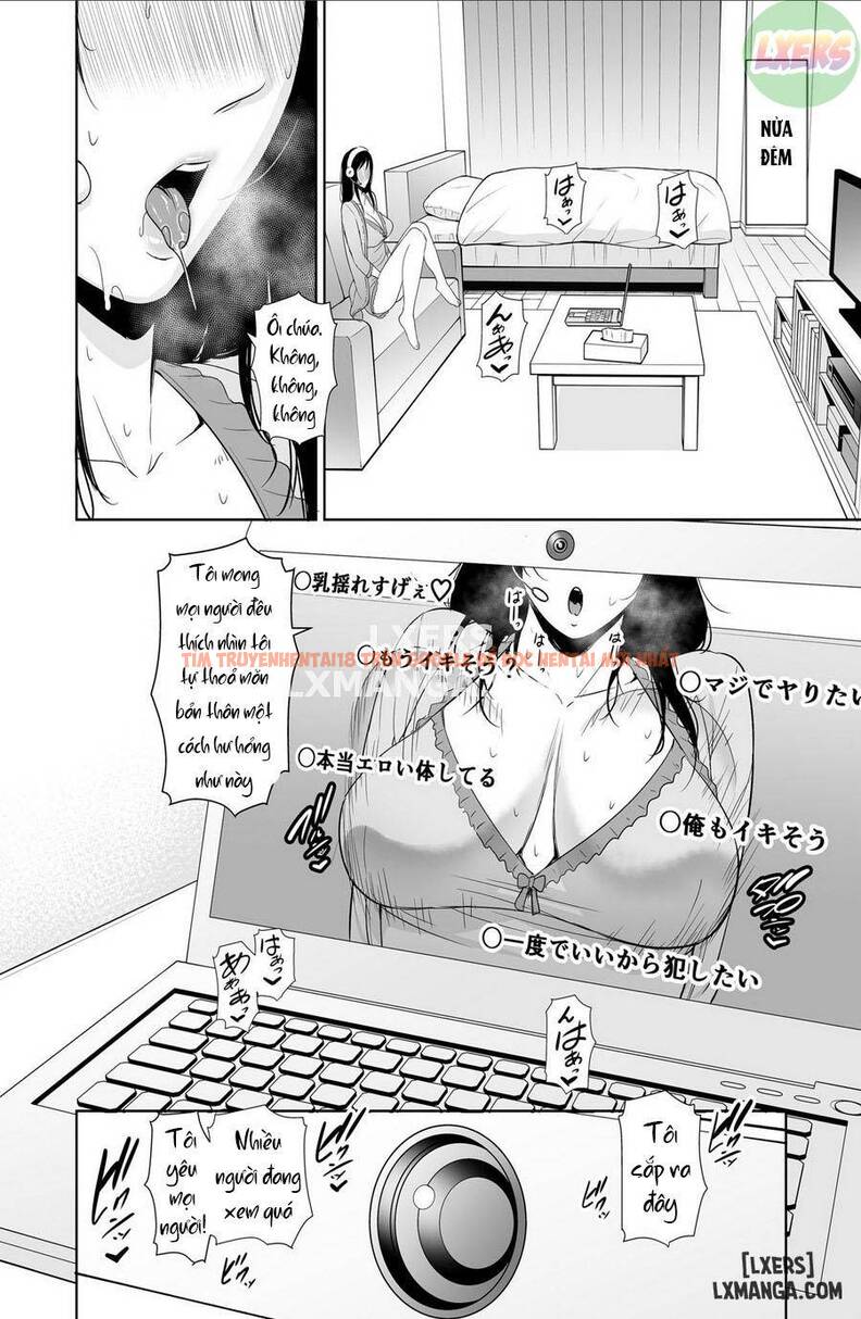 Xem ảnh 8 trong truyện hentai Haha Wa Yoru Ni Saku Single Mother No Haishin Kiroku - One Shot - hentaitvn.net
