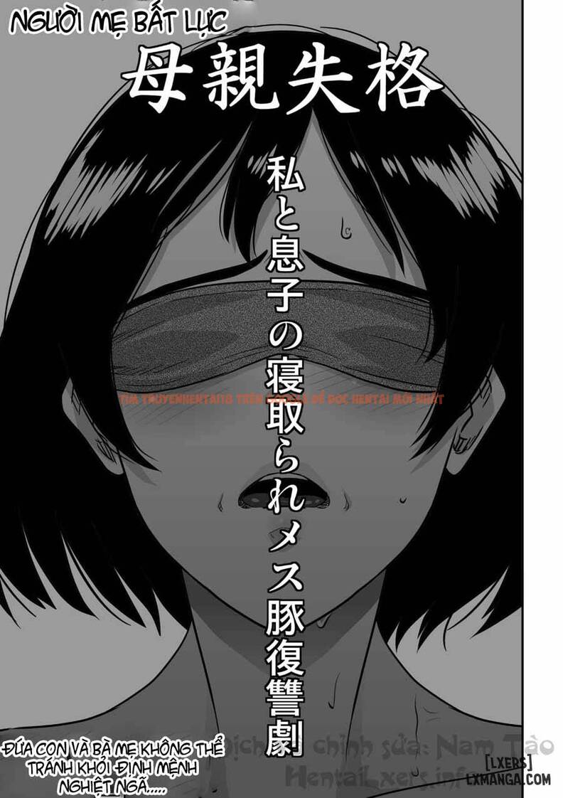 Xem ảnh 4 trong truyện hentai Hahaoya Shikkaku - Watashi To Musuko No Mesu Buta Netorare Fukushuugeki - Chapter 1 - hentaitvn.net