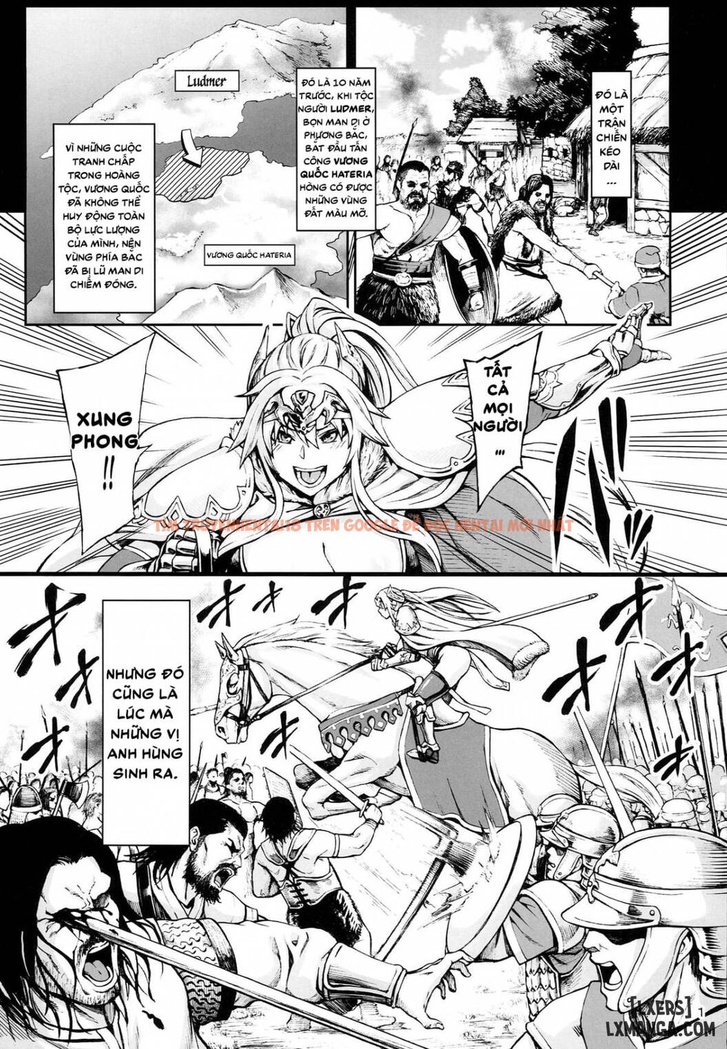 Trang truyện 1 trong truyện tranh Haizan Himekishi - One Shot - lxmanga.org
