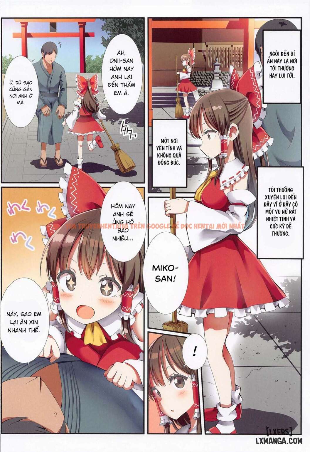 Xem ảnh 3 trong truyện hentai Hakurei No Chiisana Miko-san To No Himitsu No Business - One Shot - hentaitvn.net