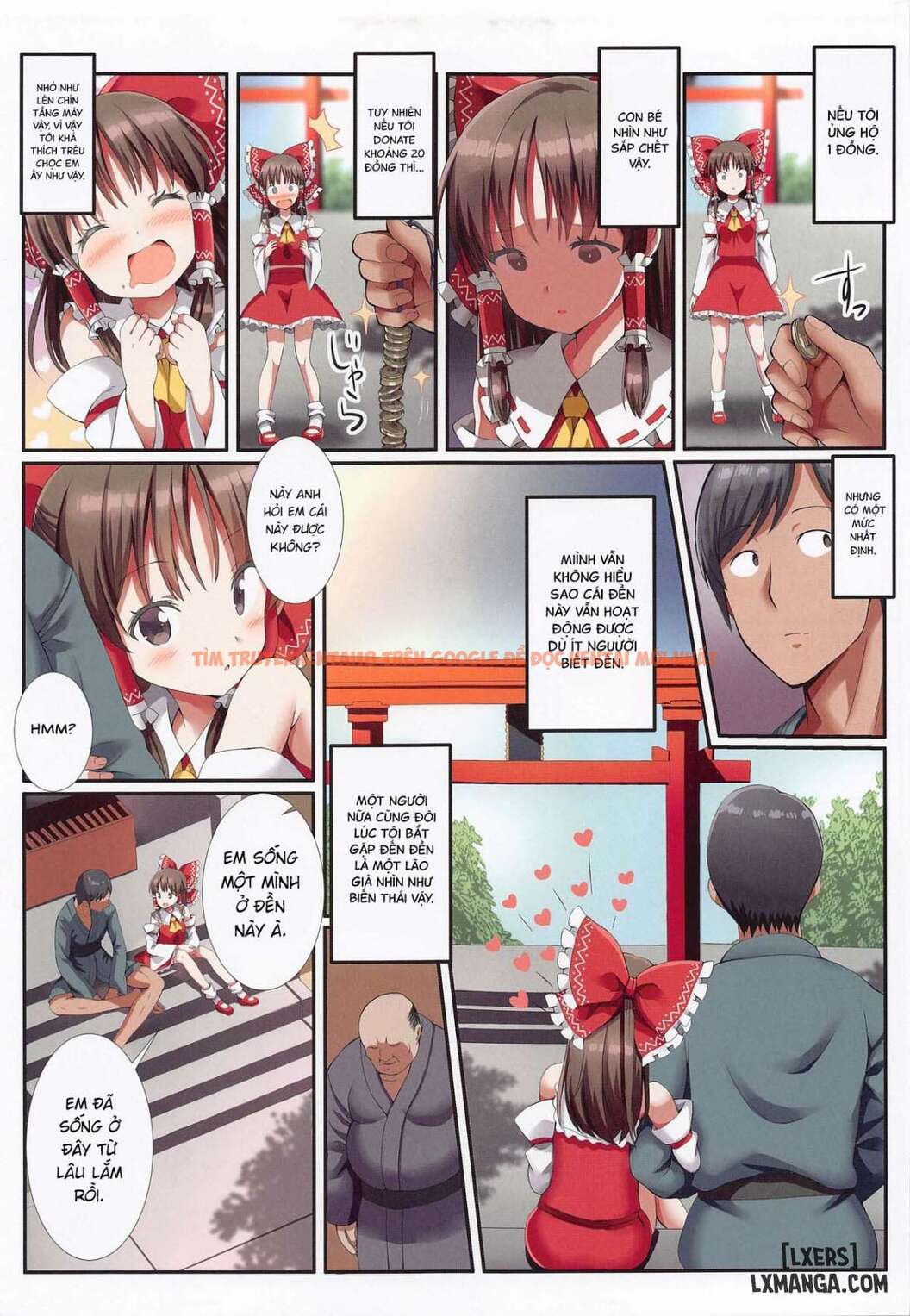 Xem ảnh 4 trong truyện hentai Hakurei No Chiisana Miko-san To No Himitsu No Business - One Shot - hentaitvn.net