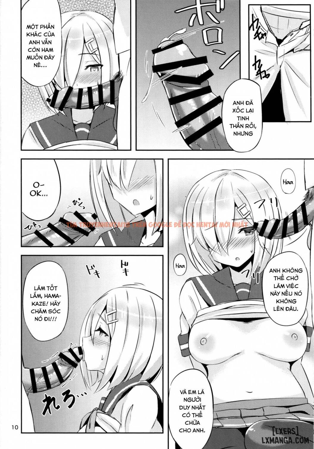 Xem ảnh 8 trong truyện hentai Hamakaze Ni Iyasaretai - One Shot - hentaitvn.net
