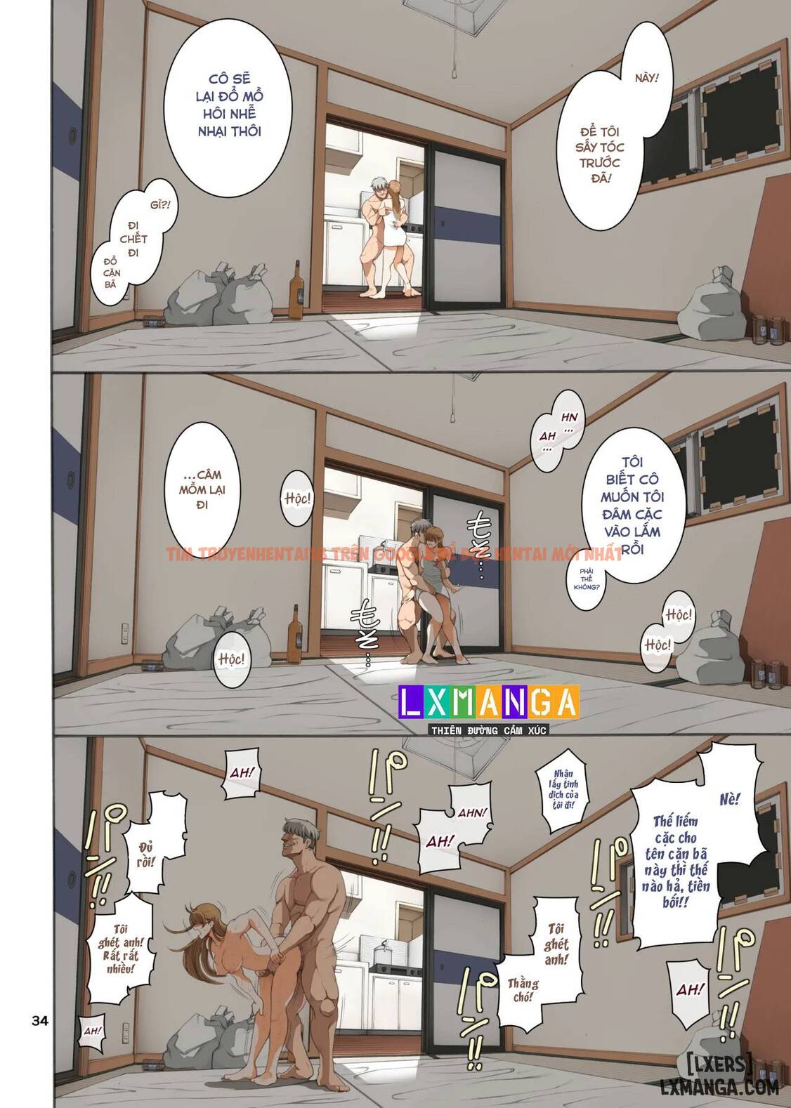 Trang truyện 35 trong truyện tranh Hamegoto - Phần 3 - hentai24h.pro