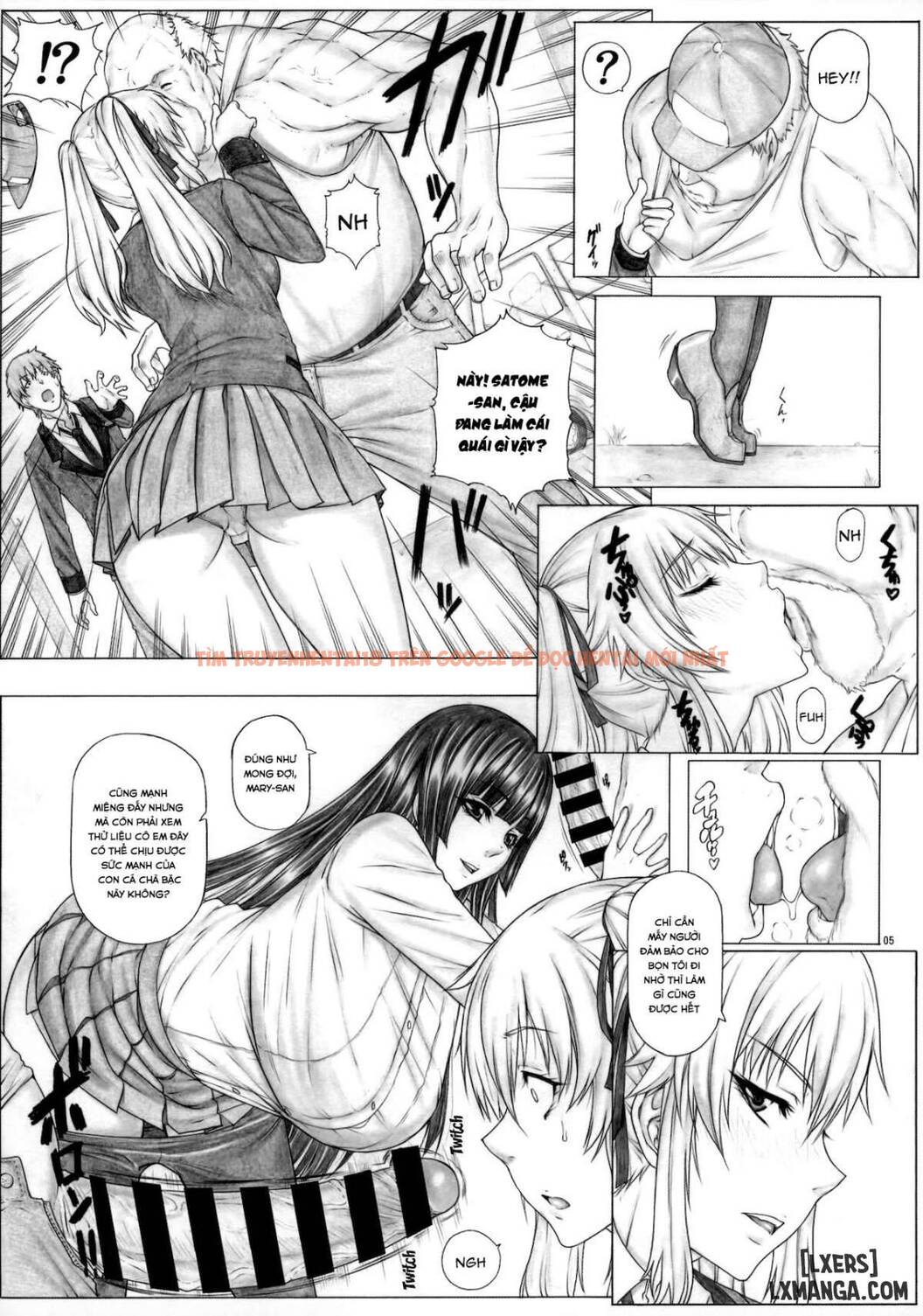 Xem ảnh 5 trong truyện hentai Hamegurui 4km - One Shot - hentaitvn.net
