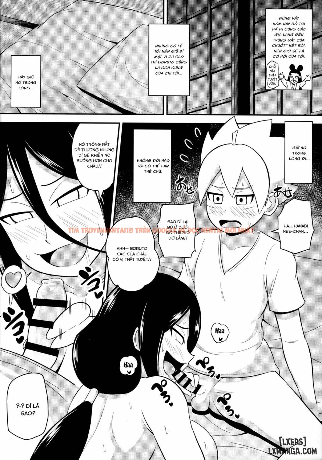 Xem ảnh 3 trong truyện hentai Hanabitch Borutage - One Shot - hentaitvn.net